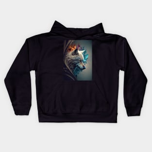 Autumn Winter Wolf Kids Hoodie